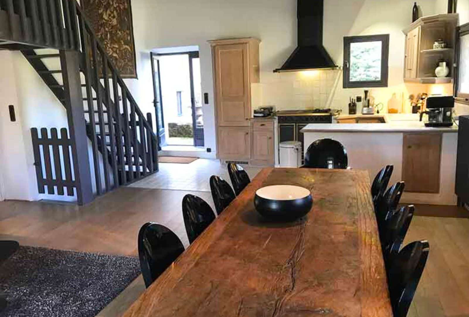 Salle à manger pour la retraite yoga pilates