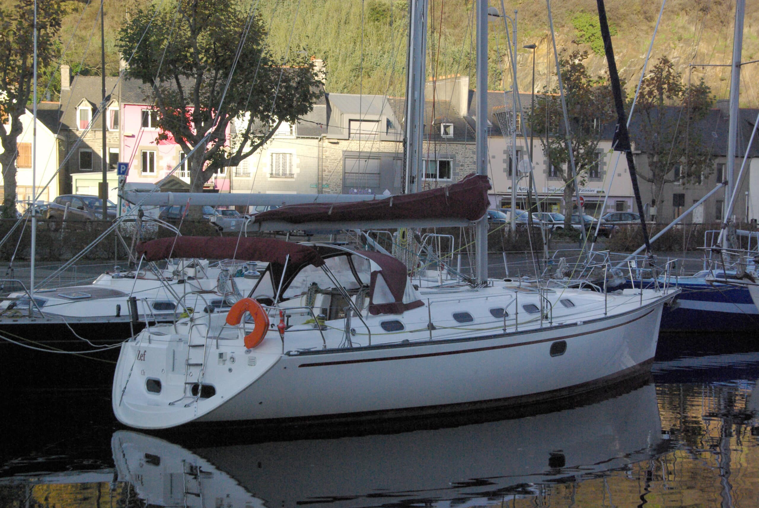 Bateau de la croisiere voile et yoga